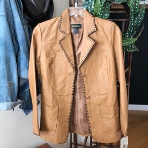Brown Genuine Leather Jacket